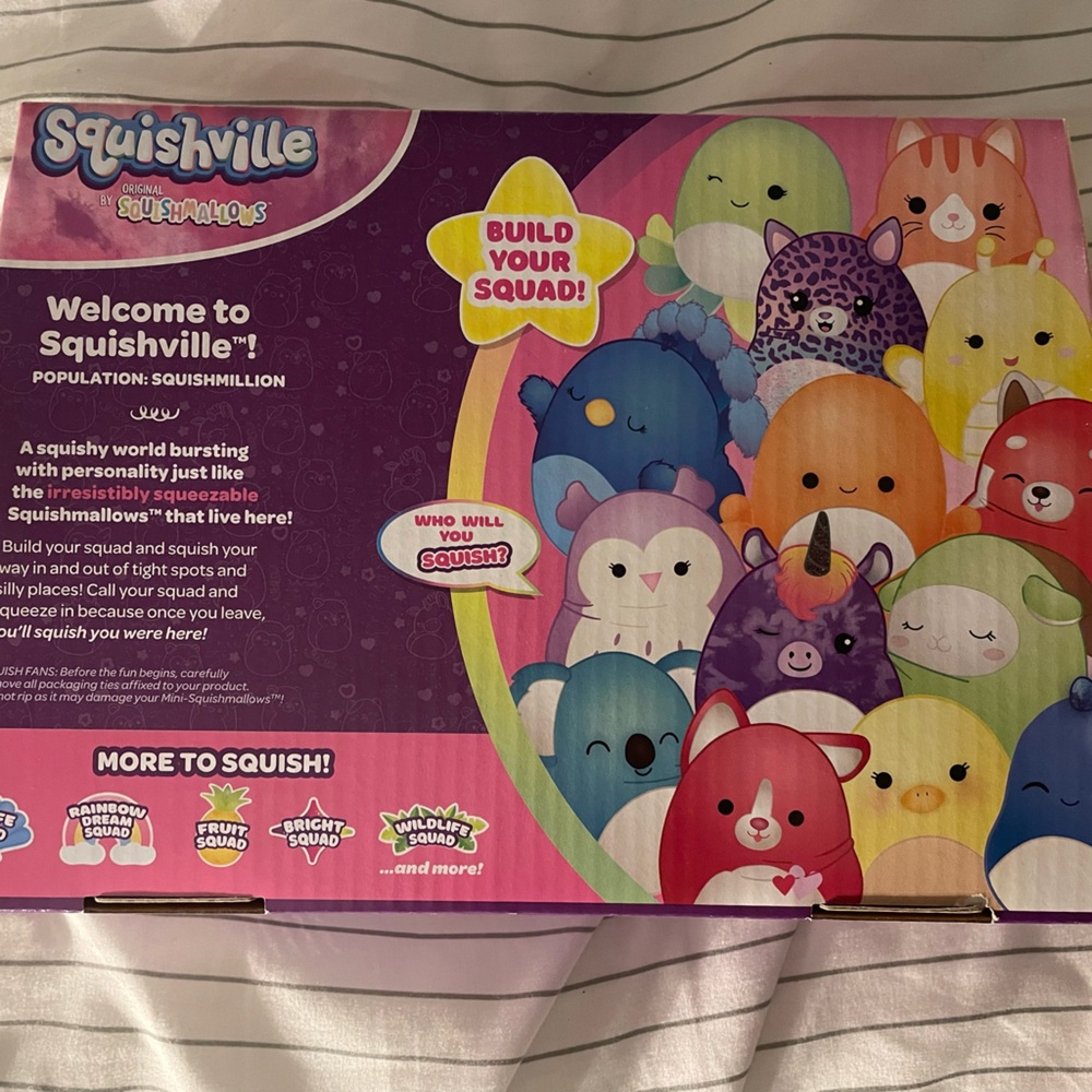 Squishmallow Squishville set